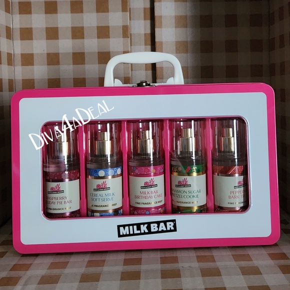 Bath & Body Works Milk Bar Mini Fine Fragrance Mist Assorted Sampler Set - Picture 1 of 8
